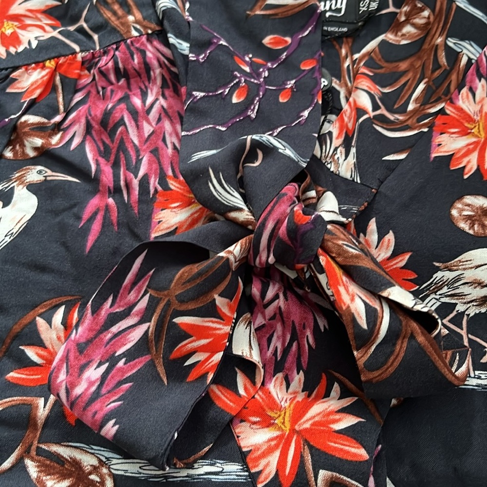 NWT Blue Heron Bow-Front Hell Bunny Top - Picture 12 of 16